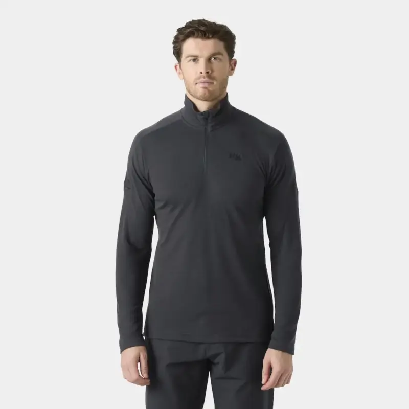 Sprawdź teraz Bluza szybkoschnąca męska Helly Hansen HP 1/2 Zip Pullover - Ebony