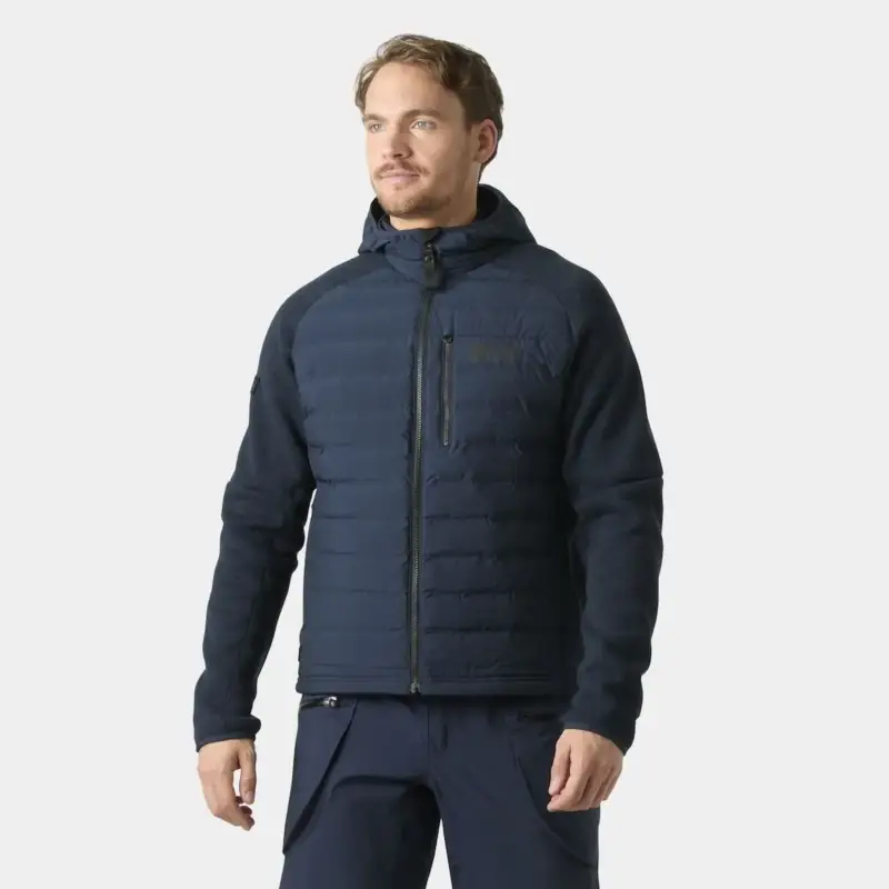 Ostatnie sztuki Kurtka ocieplana męska Helly Hansen Skagen Hybrid Knit Insulator - Navy