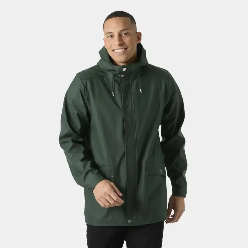Do wyczerpania zapasów Płaszcz wodoszczelny męski Helly Hansen Moss Coat - Dark Jungle