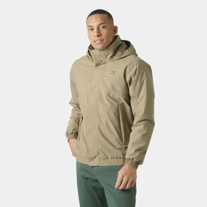 Promocja Kurtka ocieplana męska Helly Hansen Smoegen Insulated Rain Jacket - Pebble