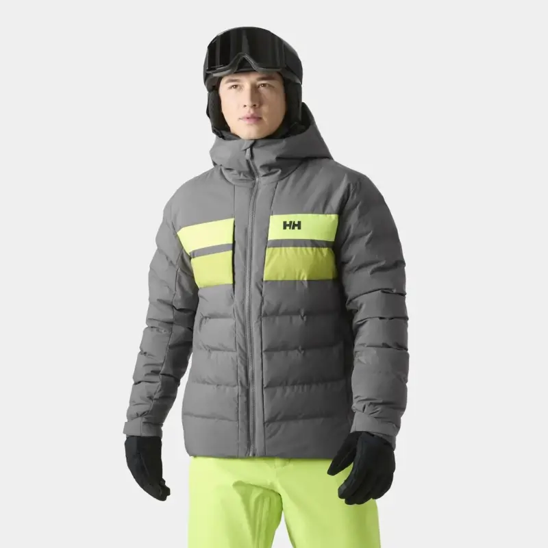 Kurtka narciarska męska Helly Hansen Bossanova Puffy 2.0 Jacket - Thunder Grey Łatwy zwrot