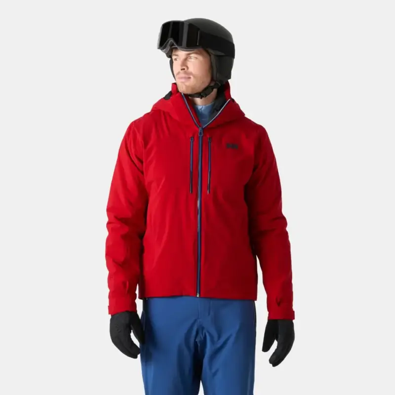 Wysoka jakość Kurtka narciarska męska Helly Hansen Alpha Lifaloft - Red