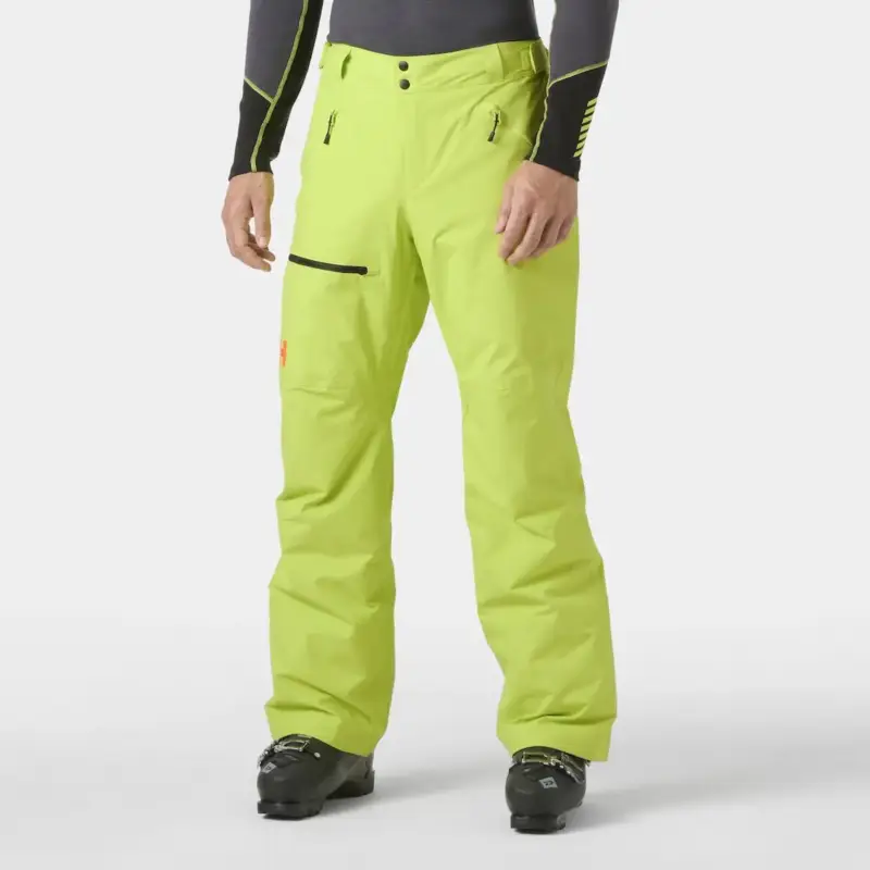 Spodnie narciarskie męskie Helly Hansen Sogn Cargo Pant - Luminous Green Najlepsza cena