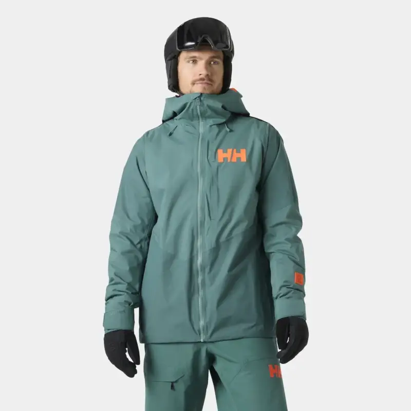 Kurtka narciarska męska Helly Hansen Powdreamer 3.0 Jacket - Opal Green Ostatnie sztuki