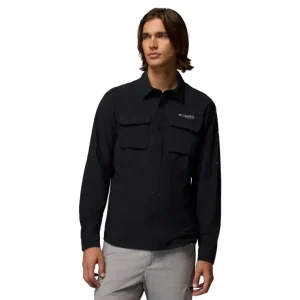 Bezpieczna płatność Koszula z filtrem UV męska Columbia Silver Ridge™ Elite EU LS Woven - Black