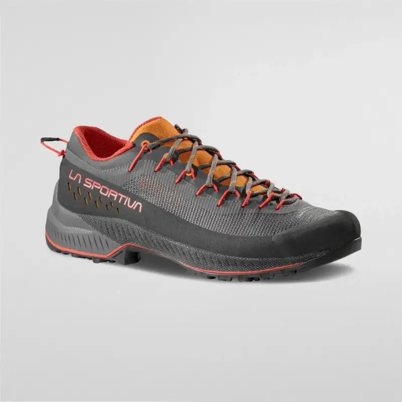 Buty podejściowe męskie La Sportiva TX4 Evo ST - Carbon/Mountain Red Wyjątkowa oferta