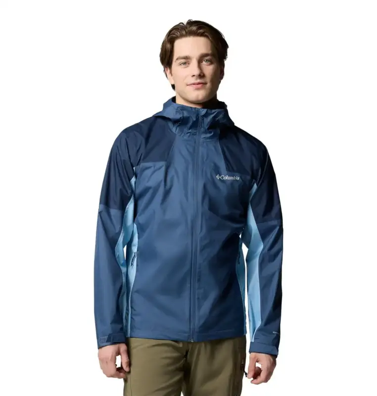 Kurtka membranowa męska Columbia Inner Limits™ III Jacket - Dark Mountain, Collegiate Navy Nowość