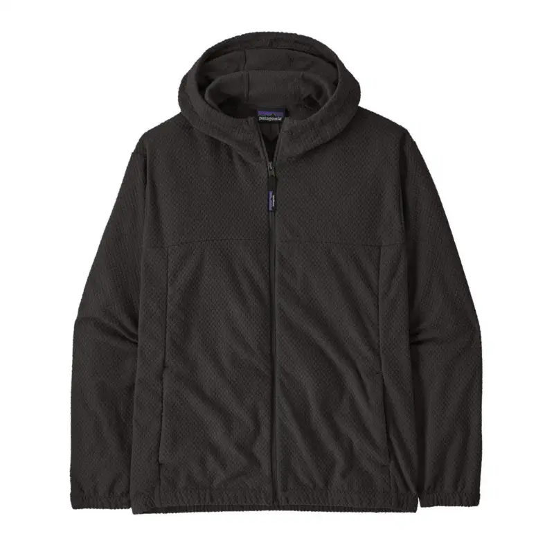 Wyjątkowa oferta Bluza polarowa męska Patagonia Textured Fleece Hoody - Black