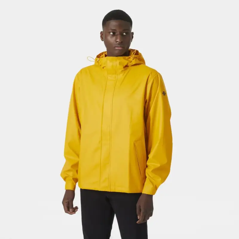Kurtka wodoszczelna męska Helly Hansen Moss Jacket - Essential Yellow Łatwy zwrot