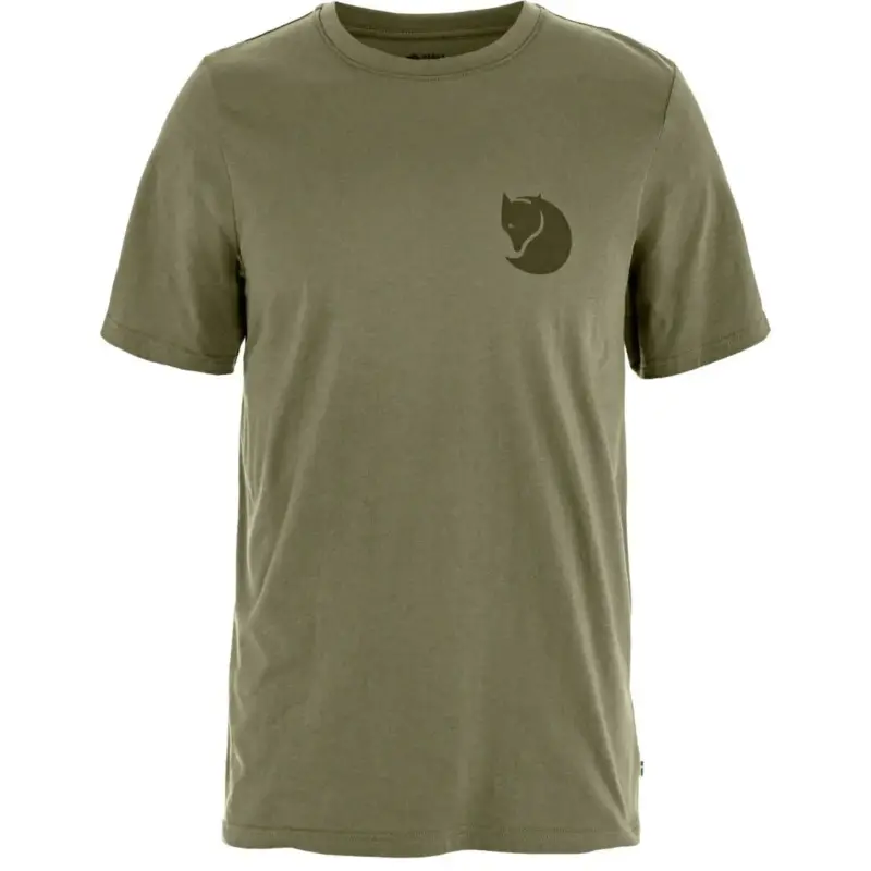 T-shirt szybkoschnący męski Fjallraven Walk With Nature - Green Szybka dostawa