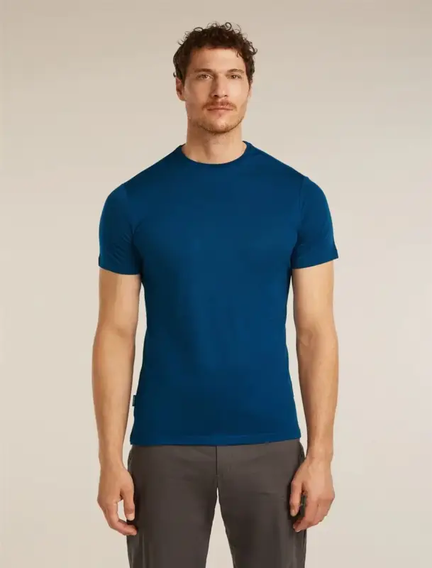 Promocja Koszulka termoaktywna męska Icebreaker Merino 125 Cool-Lite™ Sphere III SS Tee - Atlantis