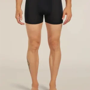 Zniżka Bokserki termoaktywne męskie Icebreaker Merino 125 Cool-Lite™ Anatomica Boxers - Black