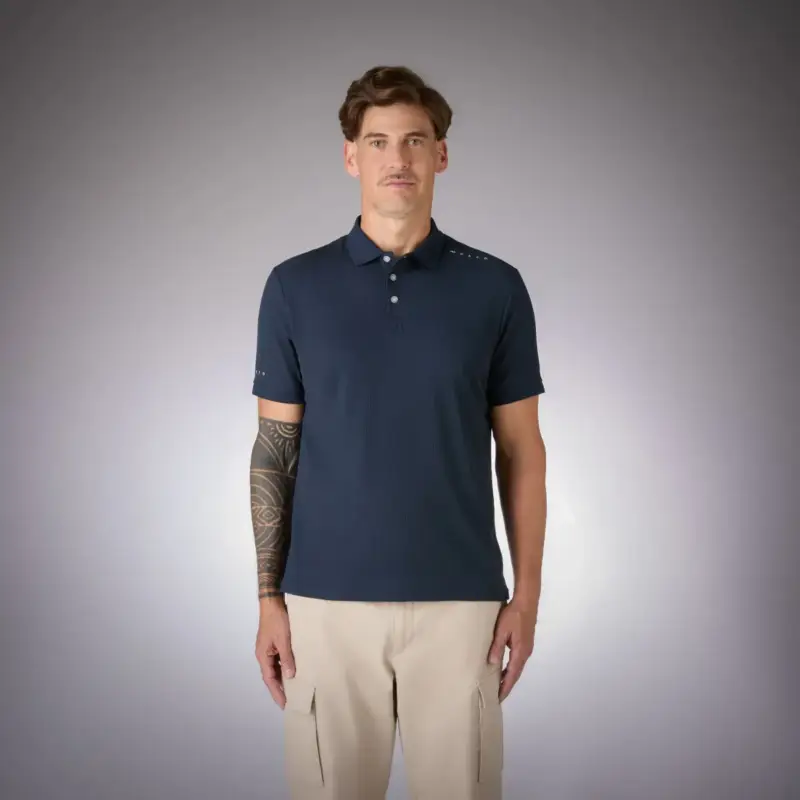 Koszulka polo męska Musto EVO Crew Pro Lite Polo - Navy Tani