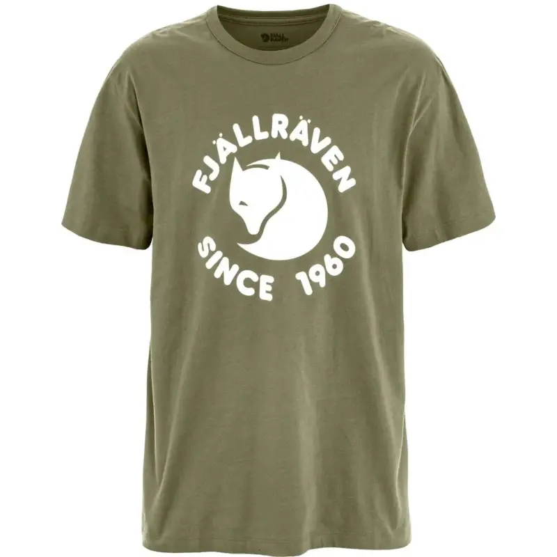 Ograniczona ilość T-shirt bawełniany męski Fjallraven Relaxed T-Shirt - Green