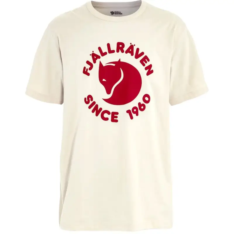 Nowość T-shirt bawełniany męski Fjallraven Relaxed T-Shirt - Chalk White