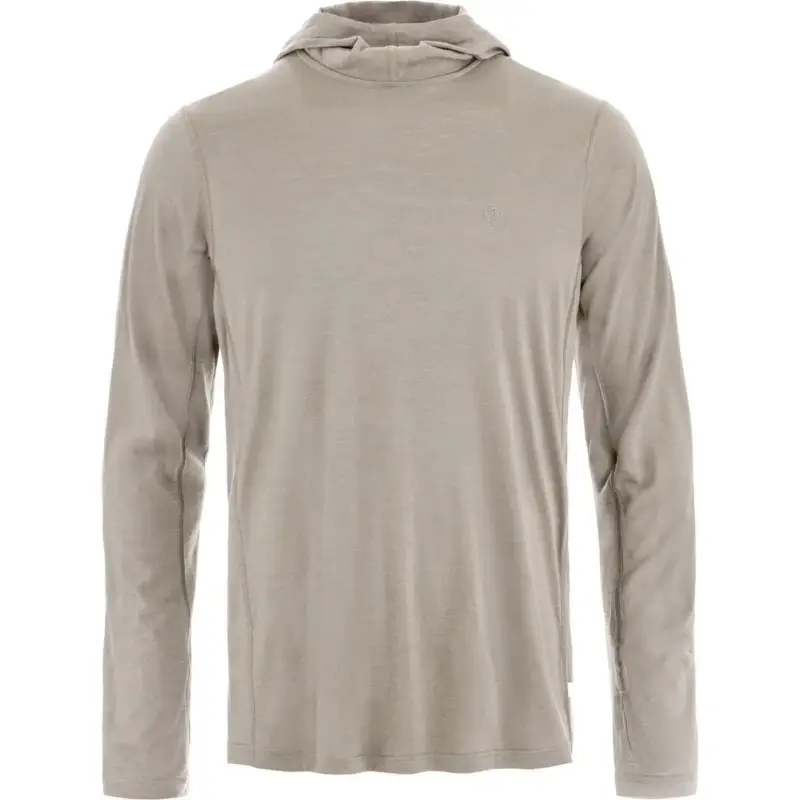 Taniej Bluza z merynosem męska Fjallraven Abisko Wool Hoodie - Light Fossil