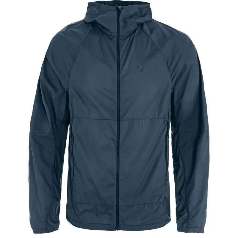 Oferta czasowa Kurtka przeciwwiatrowa męska Fjallraven Keb Lätt Wind Jacket - Mountain Blue