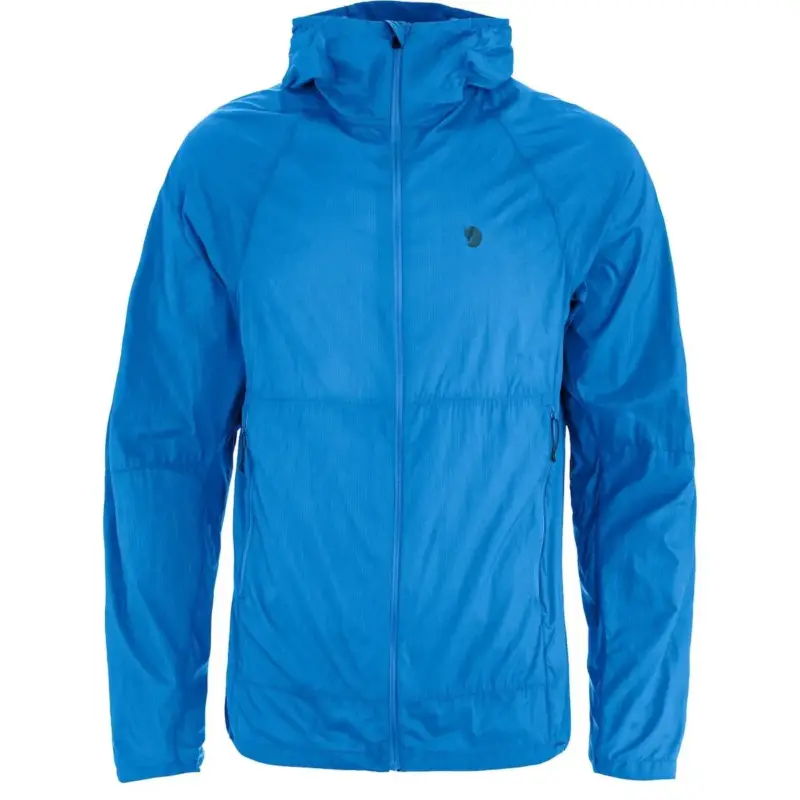 Kurtka przeciwwiatrowa męska Fjallraven Keb Lätt Wind Jacket - UN Blue Kup online