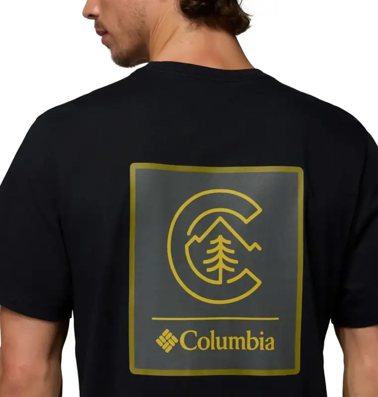 Koszulka bawełniana męska Columbia CSC™ Logo Back Tee - Linework Zamów dziś