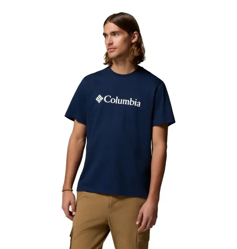 Okazja Koszulka bawełniana męska Columbia CSC Basic Logo™ Tee - Collegiate Navy