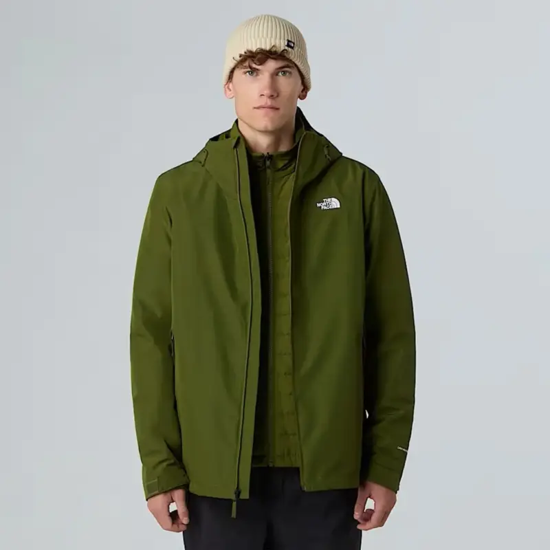 Kurtka 3-w-1 męska The North Face Carto Mono Triclimate - Woodland Green Promocja