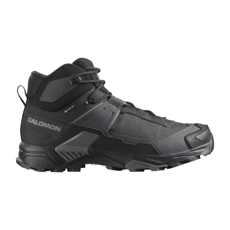 Buty trekkingowe męskie Salomon X Ultra 5 MID Wide GORE-TEX - Black/Asphalt Kup online