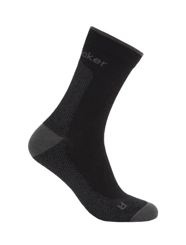 Skarpety męskie Icebreaker Merino Hike+ Ultralight Quarter - Black/Obsidian Kup online