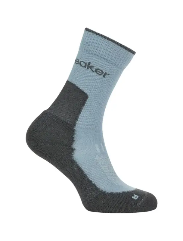 Szybka dostawa Skarpety męskie Icebreaker Merino Hike+ Light Crew - Flint Blue/Obsidian