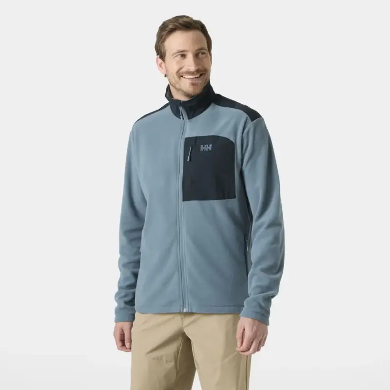 Polar męski Helly Hansen Daybreaker Block Jacket - Washed Navy Cena promocyjna