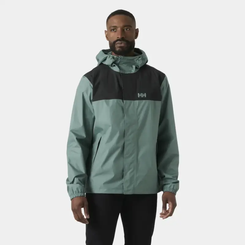 Kurtka membranowa męska Helly Hansen Vancouver Rain Jacket - Opal Green Tylko do końca tygodnia