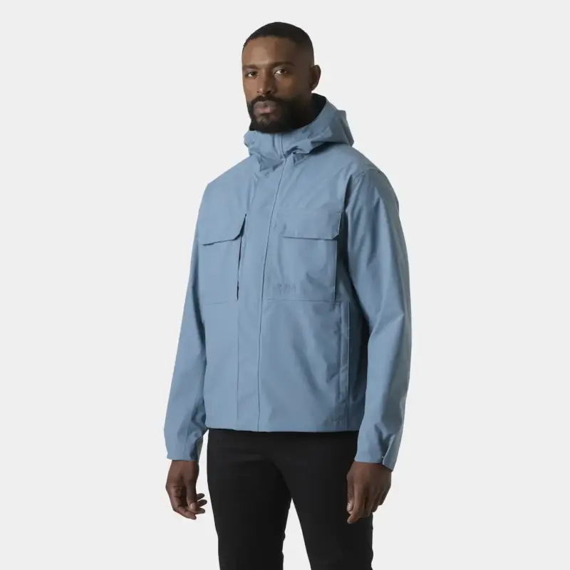 Kurtka membranowa męska Helly Hansen Escape Rain Jacket - Washed Navy Wybór klientów