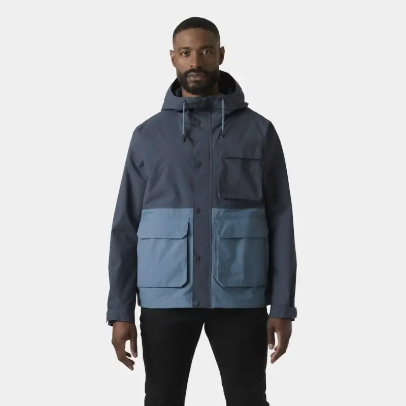 Tylko do końca tygodnia Kurtka membranowa męska Helly Hansen Escape Utility Rain Jacket - Washed Navy
