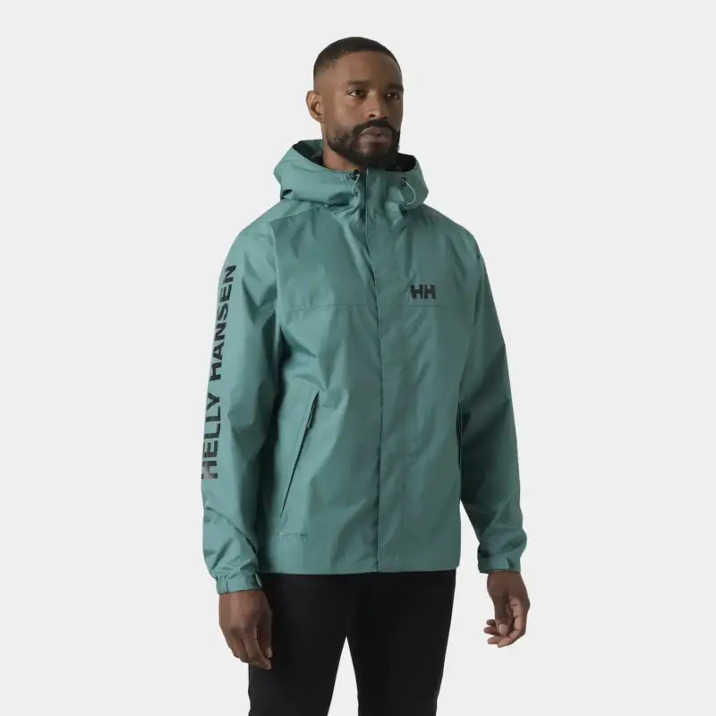 Kurtka membranowa męska Helly Hansen Ervik Jacket - Opal Green Ostatnie sztuki