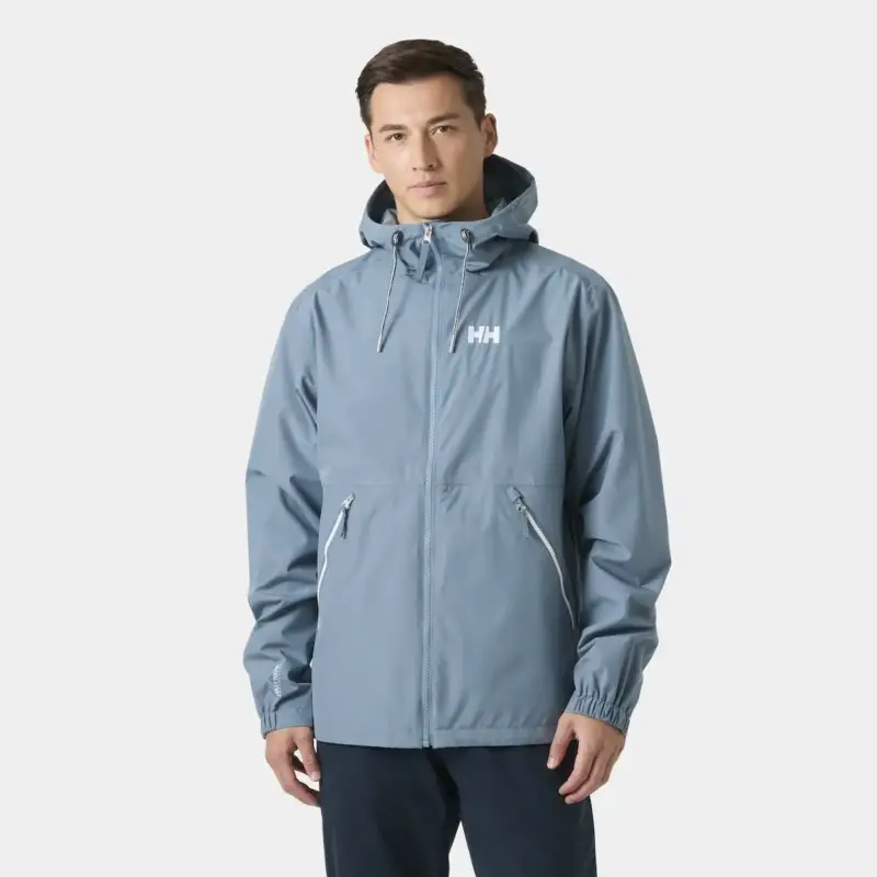 Kurtka membranowa męska Helly Hansen Sandoy Rain Jacket - Washed Navy Kup teraz