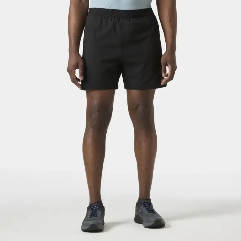 Spodenki szybkoschnące męskie Helly Hansen Trail Shorts 6" - Black Niska cena