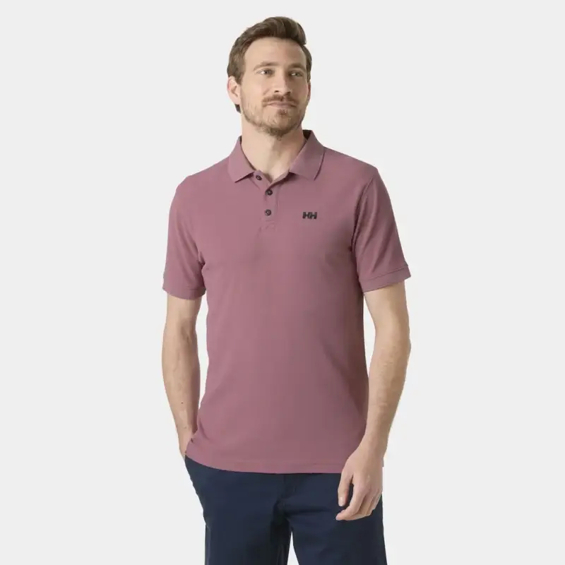 Koszulka szybkoschnąca męska Helly Hansen Driftline Polo - Wildberry Nie przegap