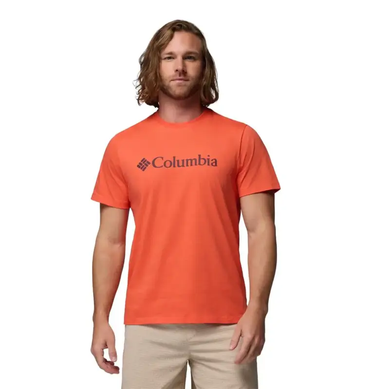 Koszulka bawełniana męska Columbia CSC Basic Logo™ Tee - Zing Hit sprzedaży