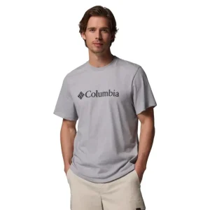 Bestseller Koszulka bawełniana męska Columbia CSC Basic Logo™ Tee - Grey Heather