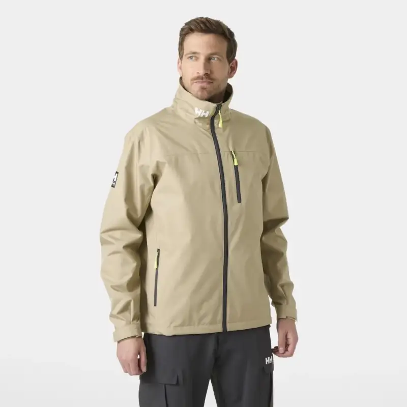 Kurtka żeglarska męska Helly Hansen Crew Jacket 2.0 - Pebble Wyprzedaż