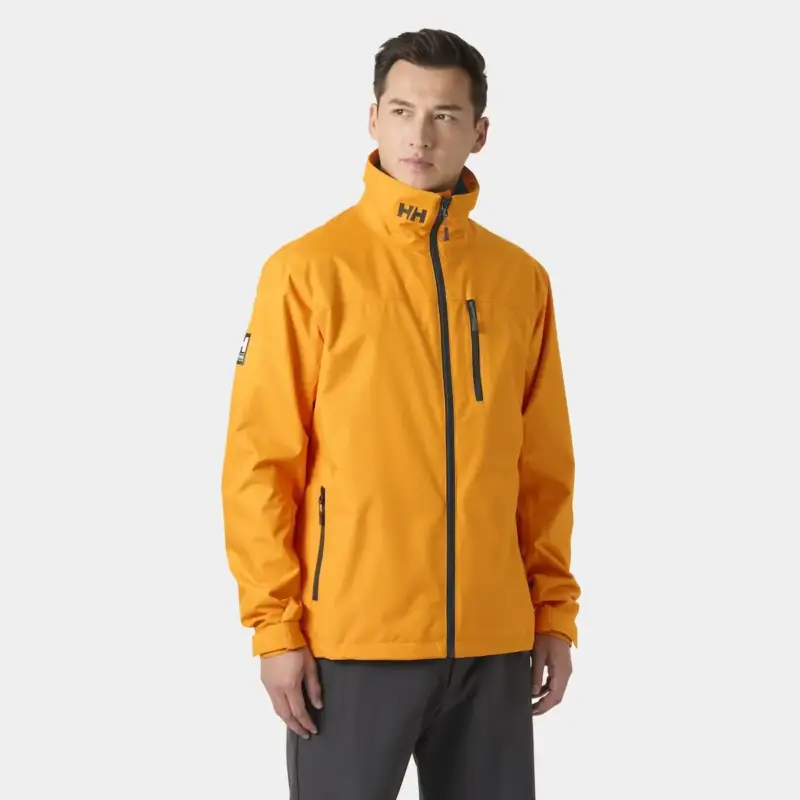Dostępne od ręki Kurtka żeglarska męska Helly Hansen Crew Jacket 2.0 - Ignite Orange