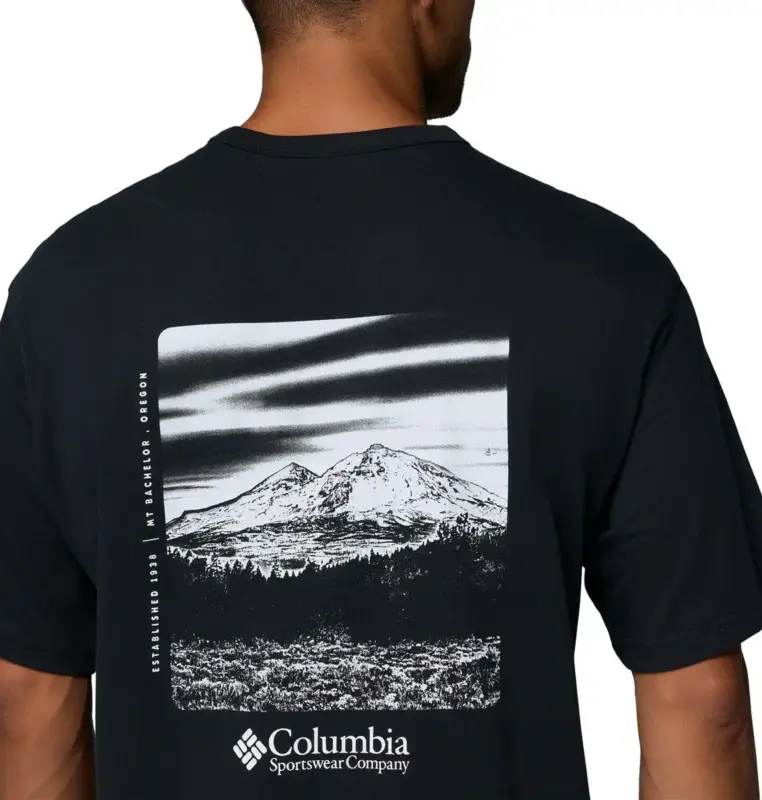 Koszulka z filtrem UV męska Columbia CSC™ Heavyweight Back Graphic Tee - Black Oferta