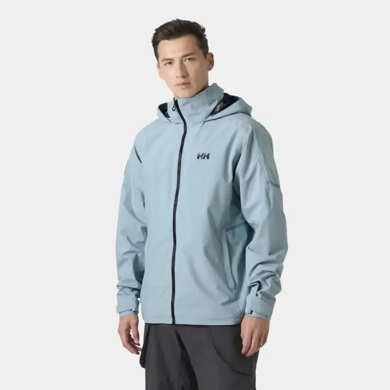 Obniżka ceny Kurtka żeglarska męska Helly Hansen HP Racing Hooded Jacket 2.0 - Windy Blue