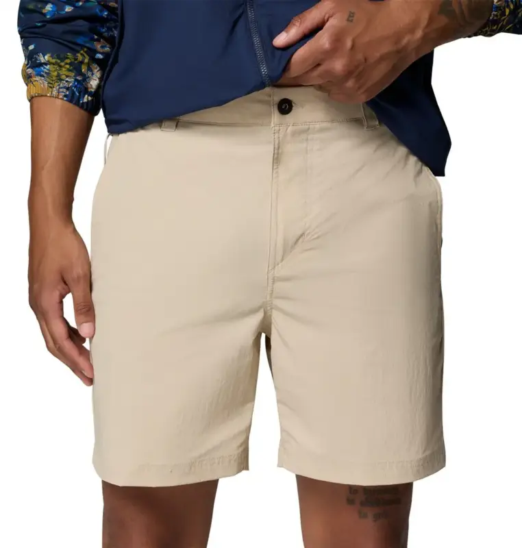 Spodenki impregnowane męskie Columbia Roc™ Lite Short - Ancient Fossil Wybór klientów
