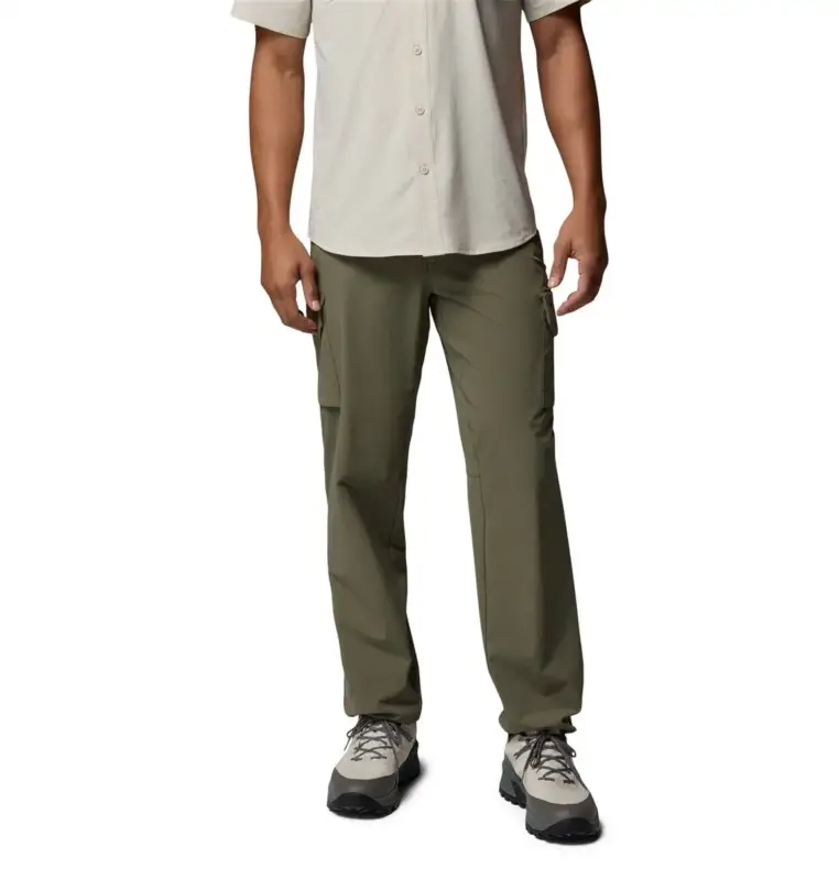 Ekspresowa dostawa Spodnie szybkoschnące męskie Columbia Silver Ridge™ Elite Pant - Stone Green