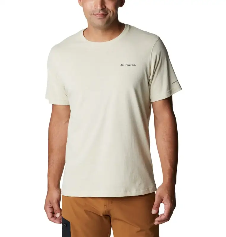Nie przegap T-shirt szybkoschnący męski Columbia Thistletown Hills™ SS - Ancient Fossil