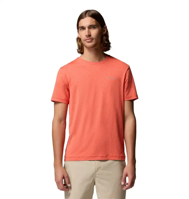 Koszulka szybkoschnąca męska Columbia Parsons Point™ SS Back Graphic Tee - Super Sonic Wyjątkowa oferta