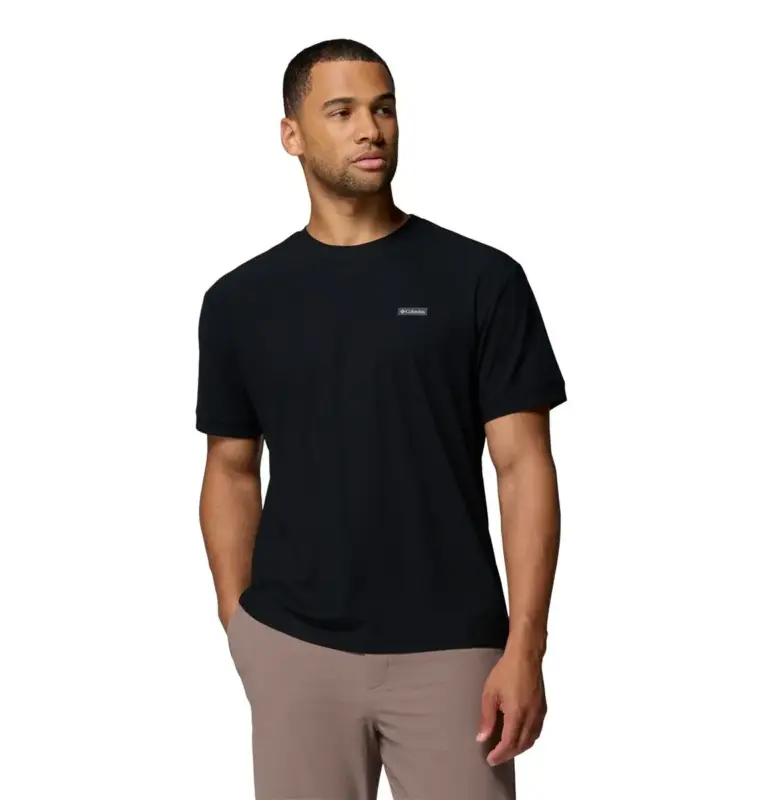 Kup online Koszulka szybkoschnąca męska Columbia Chill Creek™ Knit Tee - Black