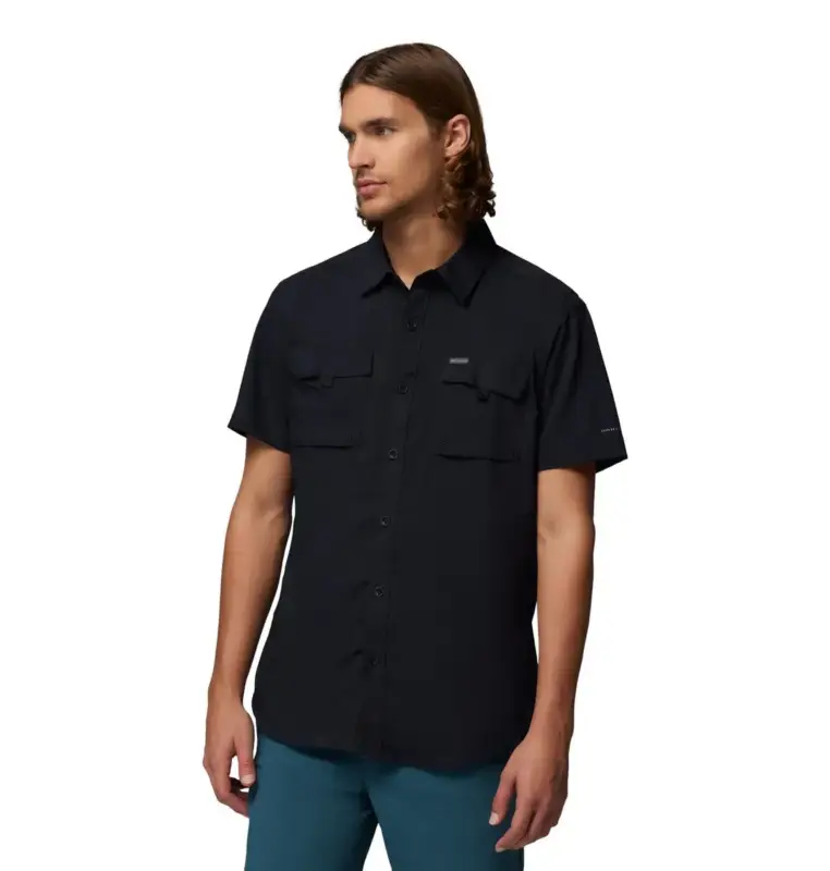 Super okazja Koszula szybkoschnąca męska Columbia Silver Ridge™ Utility II SS - Black