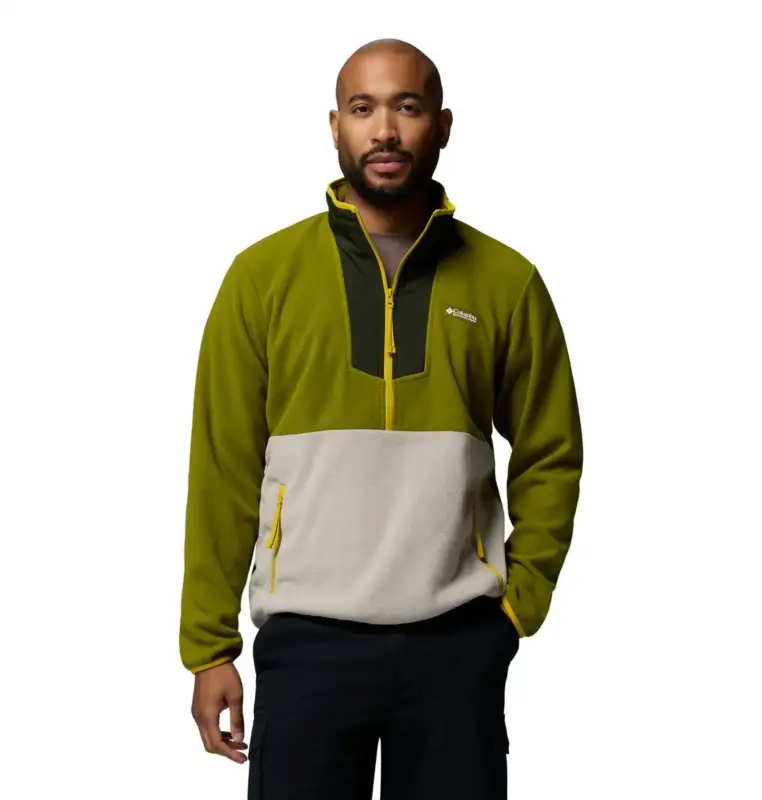 Zamów dziś Polar męski Columbia Sequoia Grove™ Half Zip Fleece - Mossy Green