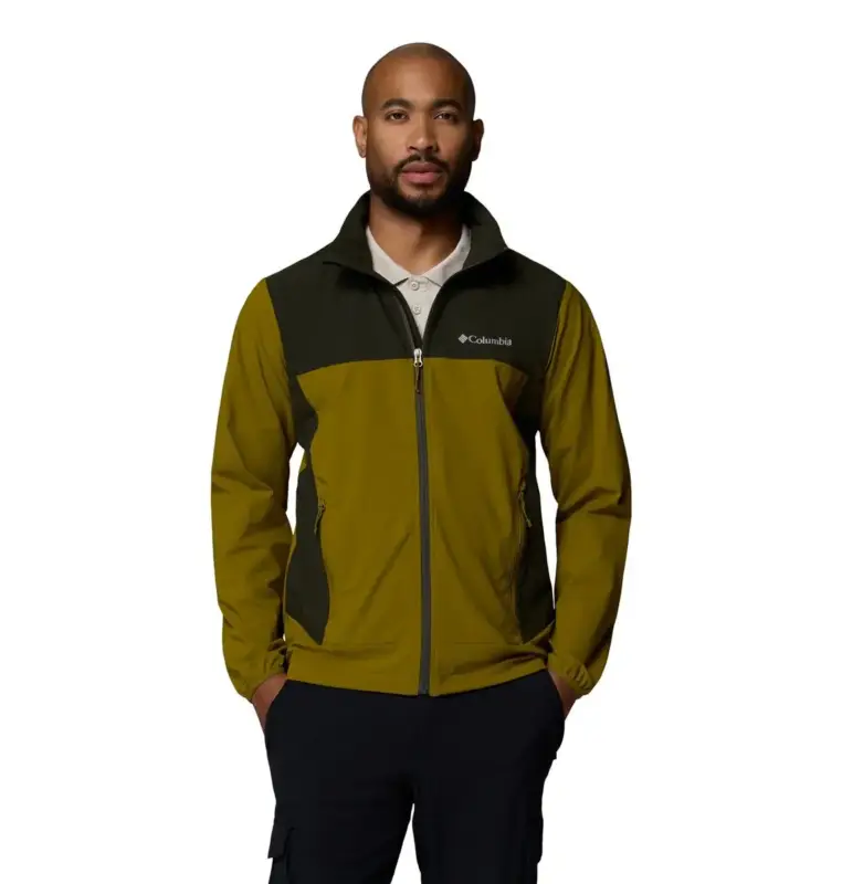 Kurtka softshellowa męska Columbia Heather Canyon™ II Jacket - Mossy Green Obniżka ceny